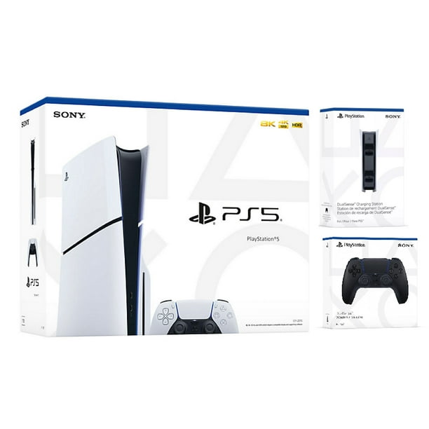 Consola de Videojuegos Sony PlayStation 5 SLIM, 1 Control Blanco y