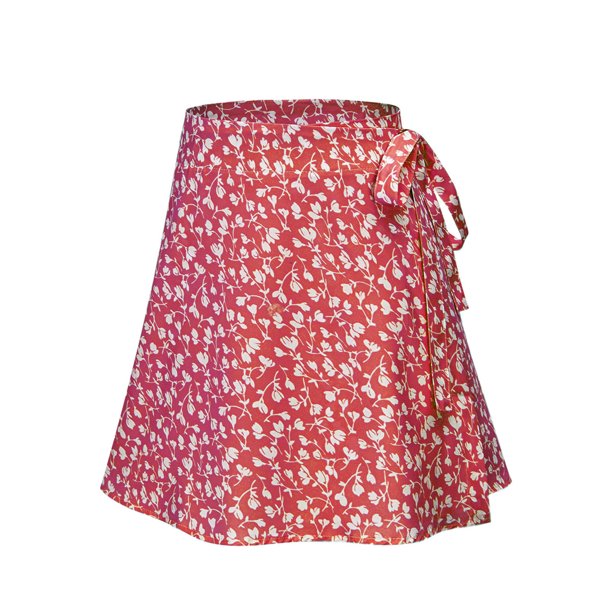 Falda corta floral pequeña con estampado de estilo dulce con personalidad a  la moda informal para mujer Wmkox8yi FGJ2234