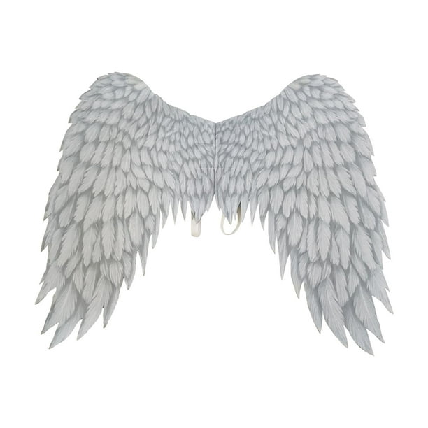 Alas Angel tela blanca 105x45 cms.