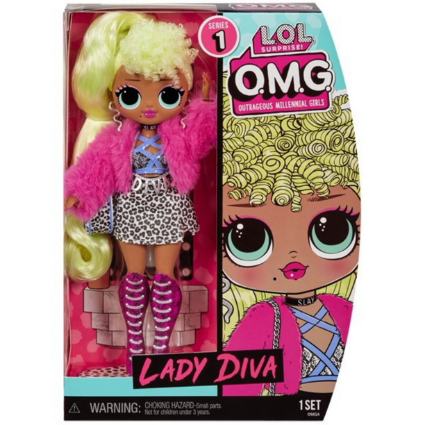 L.O.L. Surprise O.M.G. S1 Lady Diva LOL Surprise IGA 121