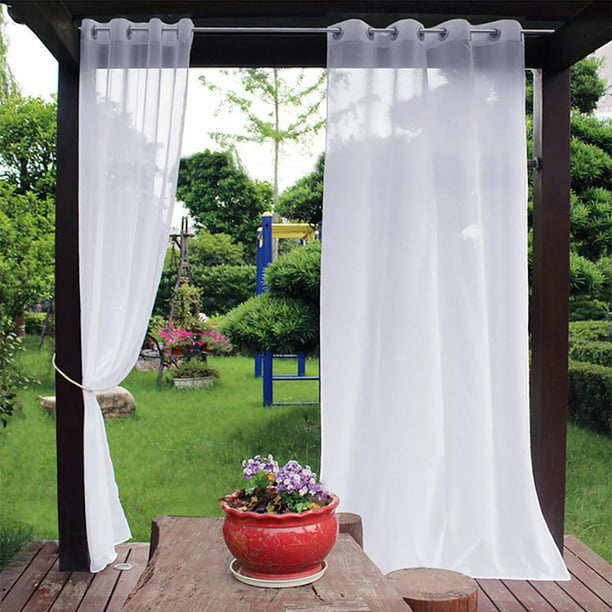 Panel de cortina exterior, cortina exterior bloqueadora de sol