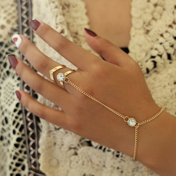 Anillo pulsera de oro new arrivals