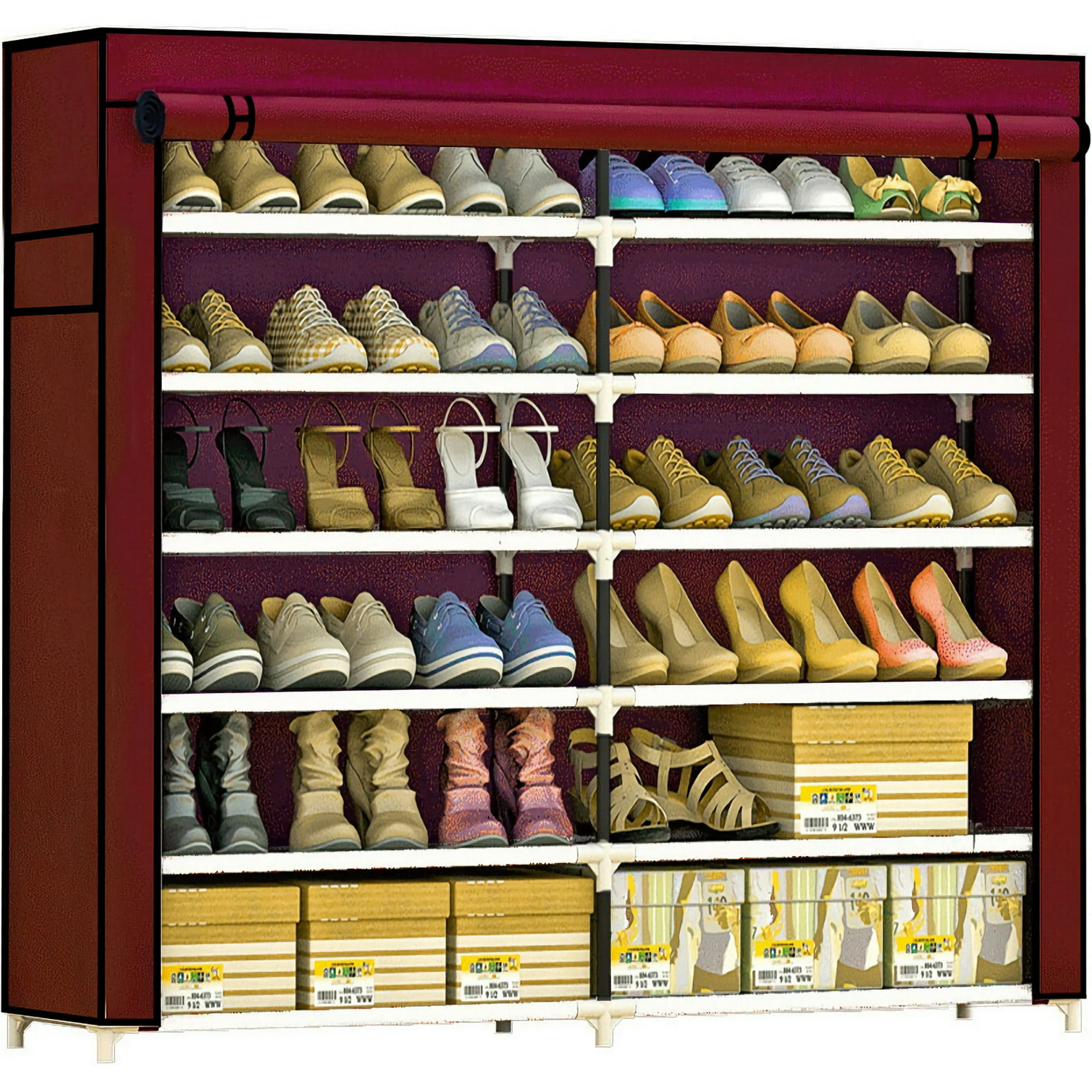 Zapatera 6 Niveles Organizador De Zapatos Closet 18 Pares