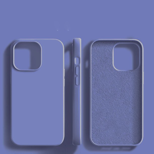 Funda de silicona líquida Original para iPhone 14, 12, 11, 13 Pro