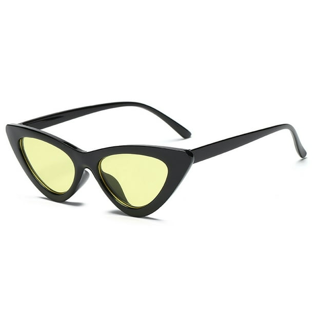 Señora ojo de gato gafas de sol personalidad clásico Unisex