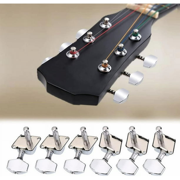Clavijero Guitarra Eléctrica 6 en Linea Cromado Scorpion®