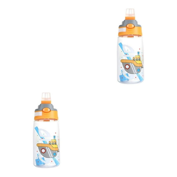 BESPORTBLE 2 botellas seguras de paja antiasfixia para bebés, botellas de  jugo de paja para niños, tapa de botella de jugo, tapa de refrescos, tapa  de