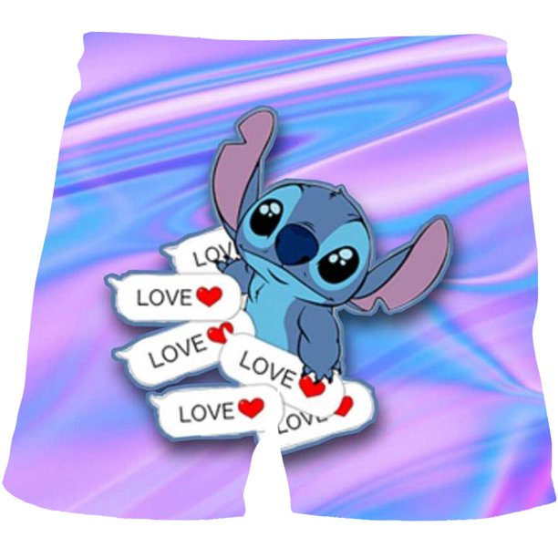 2023 verano niños niñas Stitch camisetas dibujos animados bebé