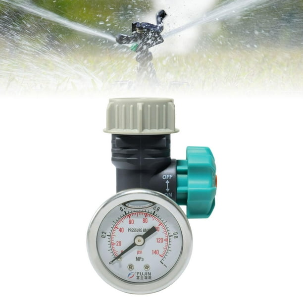 Válvula Reducto Regulador Presión Agua 3/4 Foset + Manometro