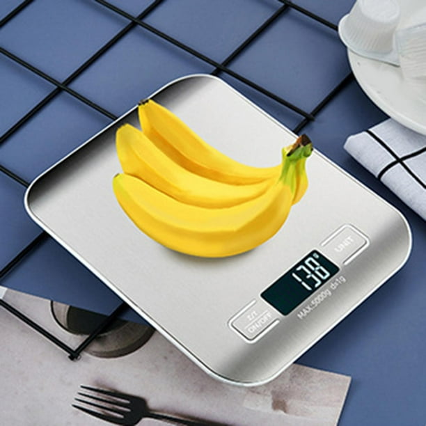  Báscula de cocina digital de precisión para pesar alimentos,  para cocinar : Hogar y Cocina
