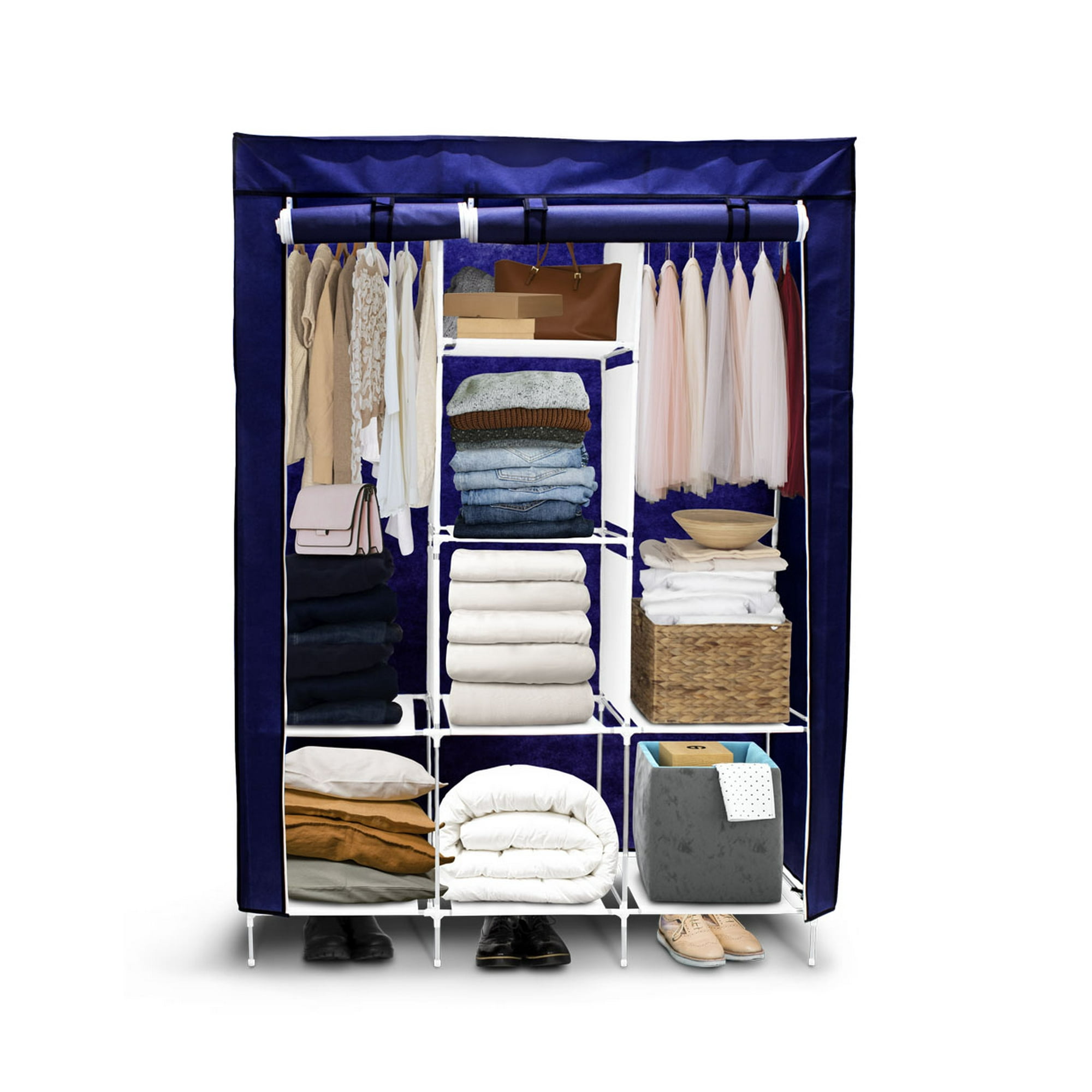 Closet Armario Con Puerta Organizador Ropa Zapatos Portatil YH7701