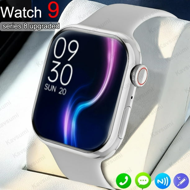 Comprar 2023 nuevo reloj inteligente para mujeres NFC Smartwatch hombres  mujeres Bluetooth llamada impermeable carga inalámbrica pantalla HD para +  caja