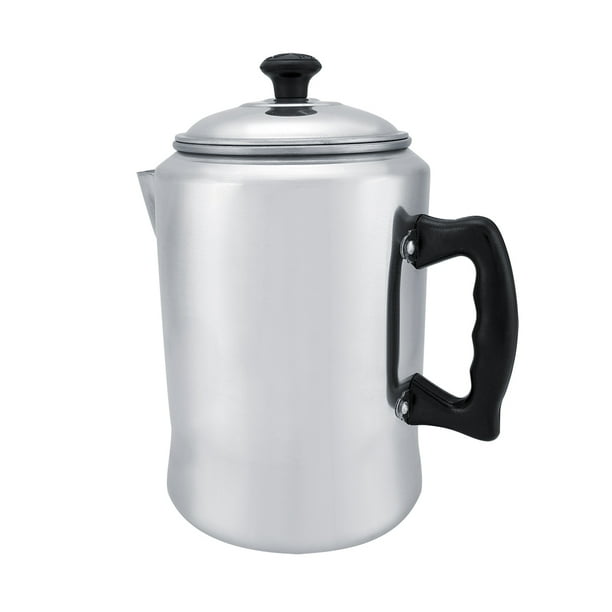 Cafetera de acero inoxidable, 32 oz/28.7 fl oz, tetera para estufa,  cafetera, jarra de agua corta para el hogar, hotel, restaurante, tetera de  agua