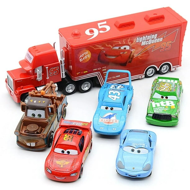 Disney Pixar Cars, Auto Básico: Rayo Mcqueen con Cartel, Vehículo de  Juguete para niños de 3 años en adelante : : Juguetes y Juegos