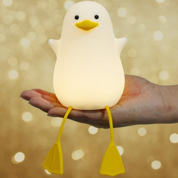 Luz nocturna para niños: lámpara de silicona premium Cry Duck, luz nocturna  linda y regulable para un ambiente relajante a la hora de dormir YONGSHENG  8390614685673