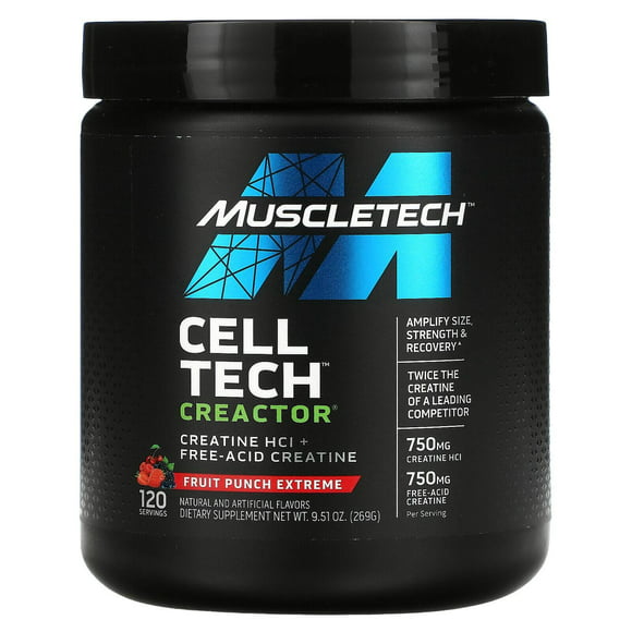 cell tech creactor muscletech creatina 120 servicios muscletech suplemento