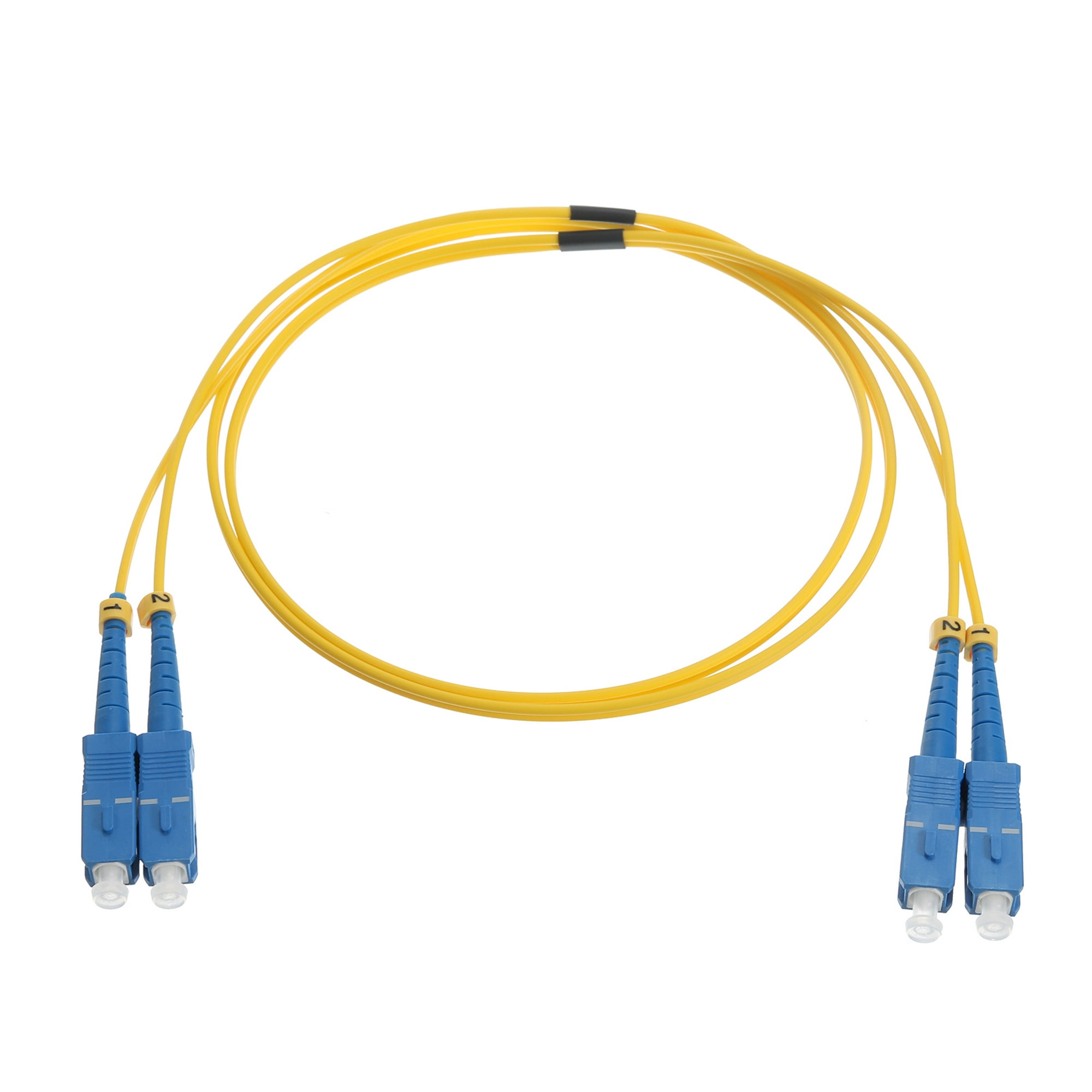 1uds 6.6ft Monomodo Dúplex Fibra Óptica Cable LSZH Cable Salto Fibra Óptica  S-c a S-c para Centros Datos Router Switches Transceptores Unique Bargains  cables de audio de fibra optica