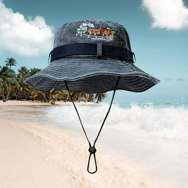 Sombreros de para mujeres y hombres, unisex, de mezclilla a , de ala , para  exteriores, verano, playa Salvador Sombrero de copa