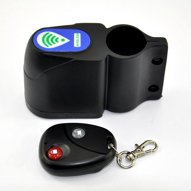 Wosthever Bloqueo de alarma para bicicleta, bloqueo de alarma de seguridad  antirrobo para bicicleta, alerta de sonido con dispositivos de alarma  Ciclismo