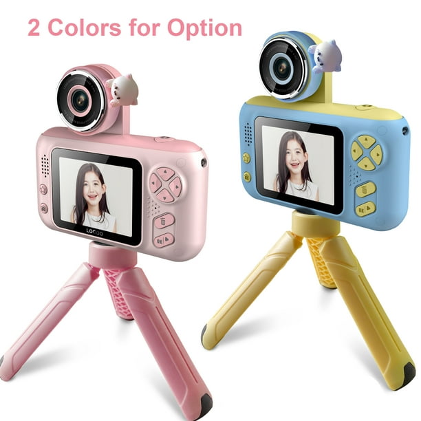Cámara Digital para niños, Mini cámara de vídeo de 40MP, pantalla