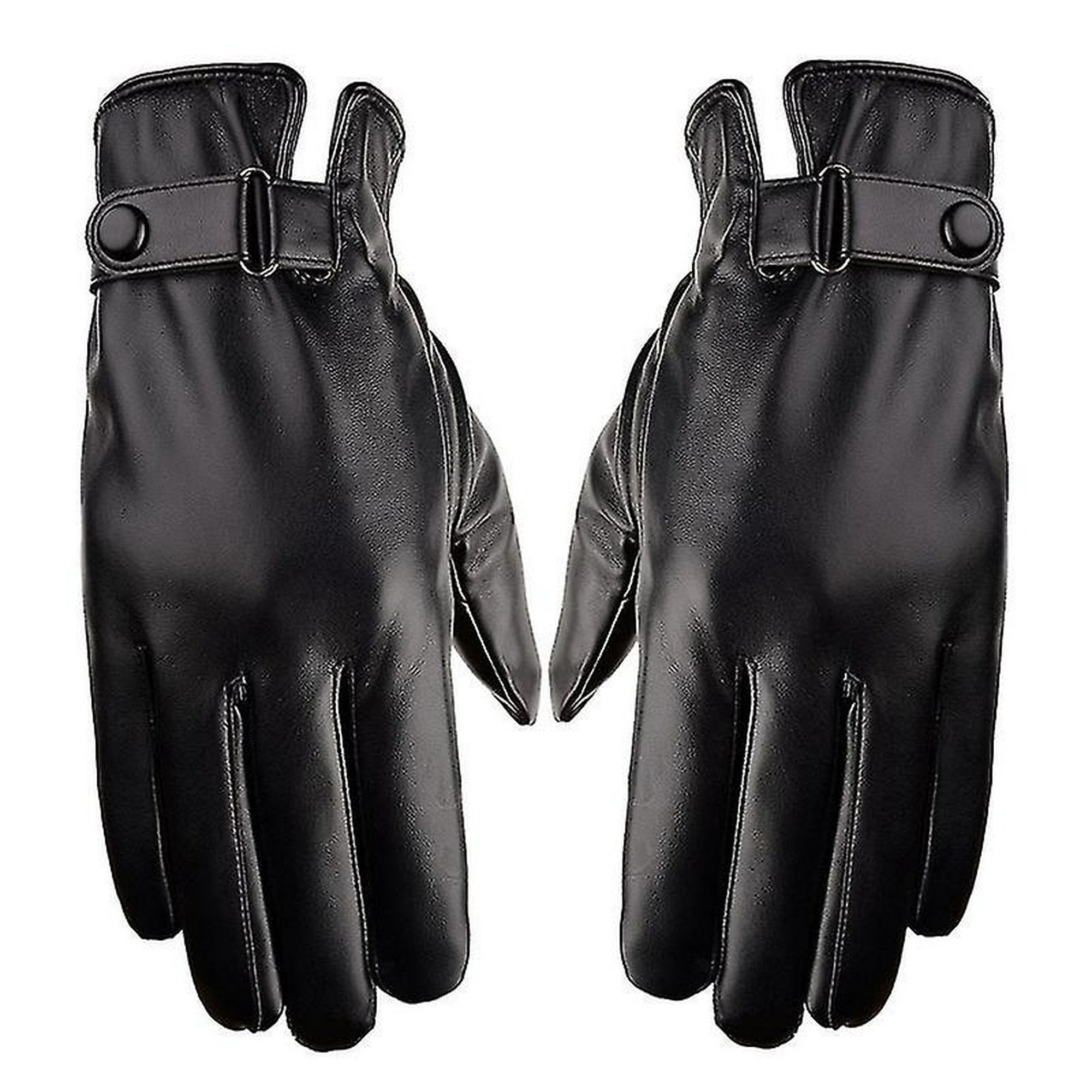 Guantes impermeables de moda cálidos de invierno para hombre, guantes de  conducción de piel sintétic YONGSHENG