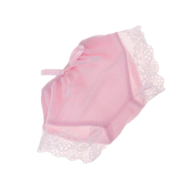 Ropa ca hecha a bebé niña, ropa de dormir para , encaje rosado Zulema Trajes de muñeca de | Bodega Aurrera en línea