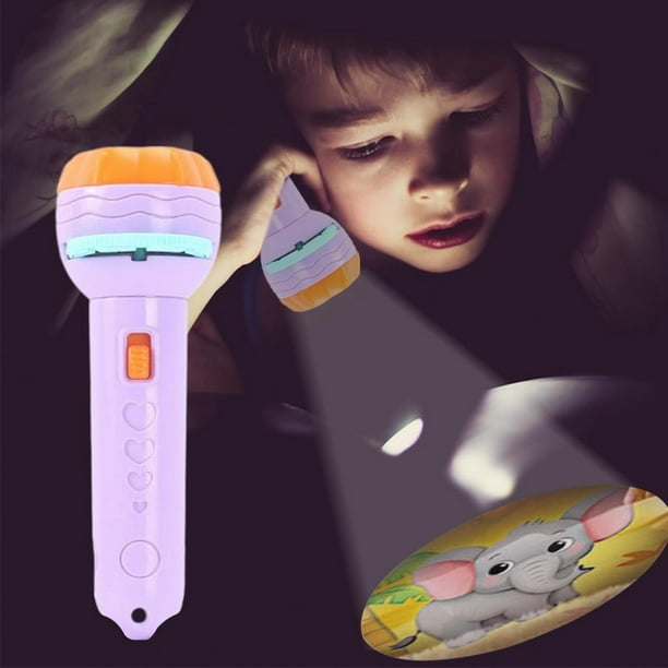 Proyector infantil juguete 24 imágenes luz nocturna linterna