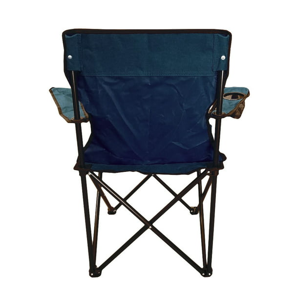 Silla plegable acolchada con taburete ilios innova silla plegable azul