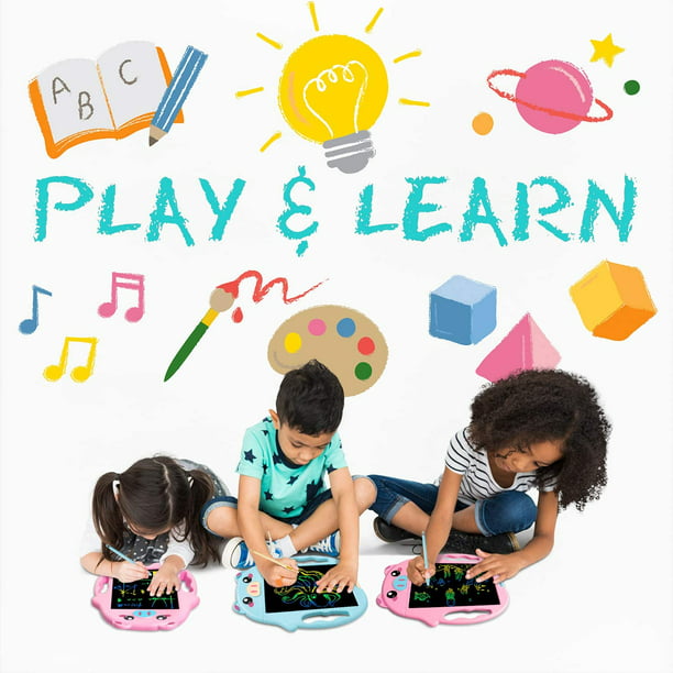 Juguete Educativo para Niños de 3, 4, 5 y 6 años, Tableta de Escritura LCD  de 8,5 pulgadas por Sincero Hogar