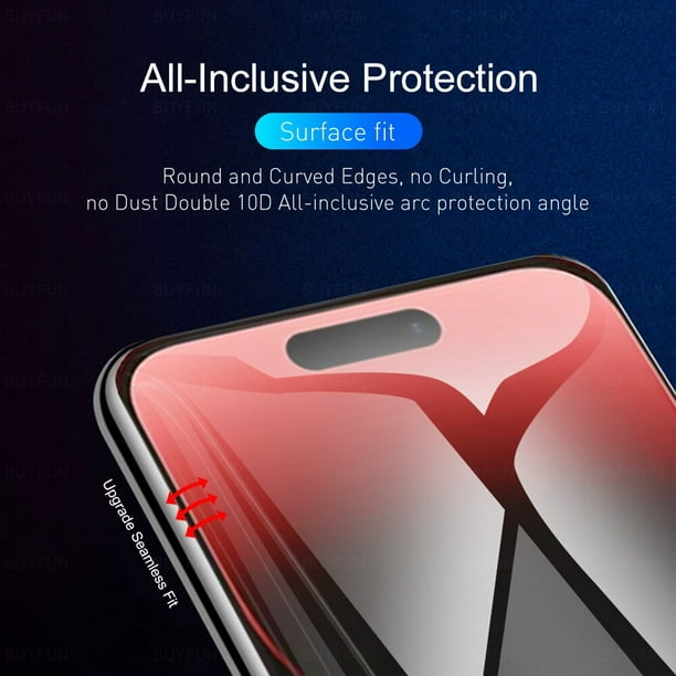 Película protectora para iPhone 15 Pro