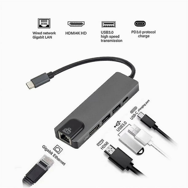 ADAPTADOR HDMI THUNDERBOLT PARA MAC / 4K