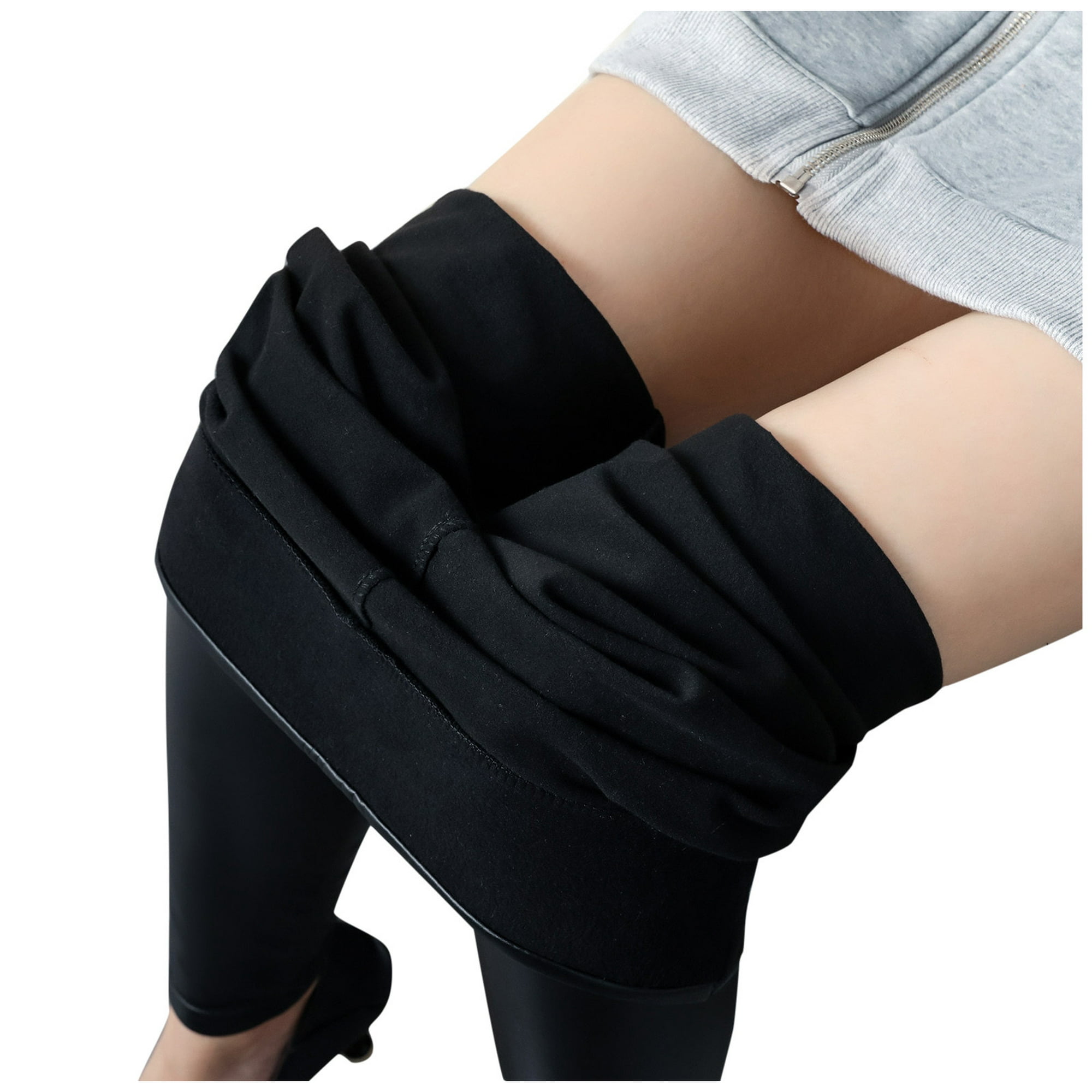 Gibobby Leggings cálidos para mujeres Pantalones cálidos de seda de otoño e  invierno para hombres y Gibobby