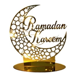 EID Mubarak Ornamento de acrílico Decoraciones de Ramadán para C