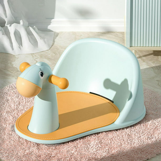 Linda silla para bebés, asiento antideslizante para bañera, proporciona  soporte de respaldo para recién nacidos, , niñas, bebés, de Azul Sunnimix  Asiento de baño