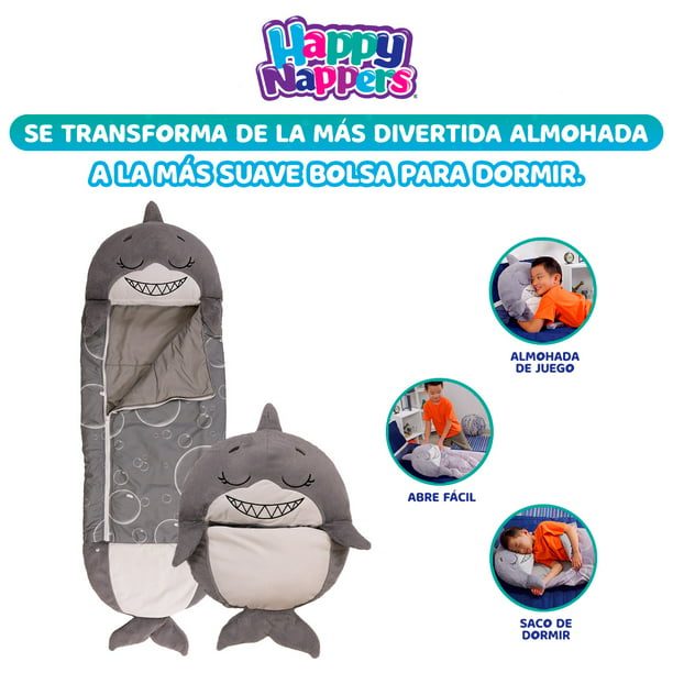 Happy Bolsa De Dormir Cojín Sleeping Para Niños 1,30c Tiburo