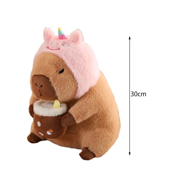 Un 14cm Super Divertido Novedad Lindo Barato Capybara Muñeca Lindo Juguete  De Peluche Chica Bolsa Colgante