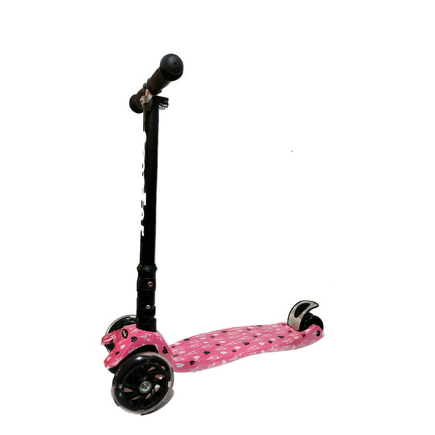 Scooter Con 3 Ruedas Para Niñas De 3 A 10 Años (rosa)