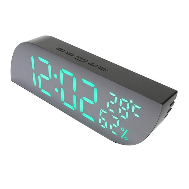 Reloj Despertador Digital Con Bateria De Respaldo Para Dormitorio, Reloj  Con