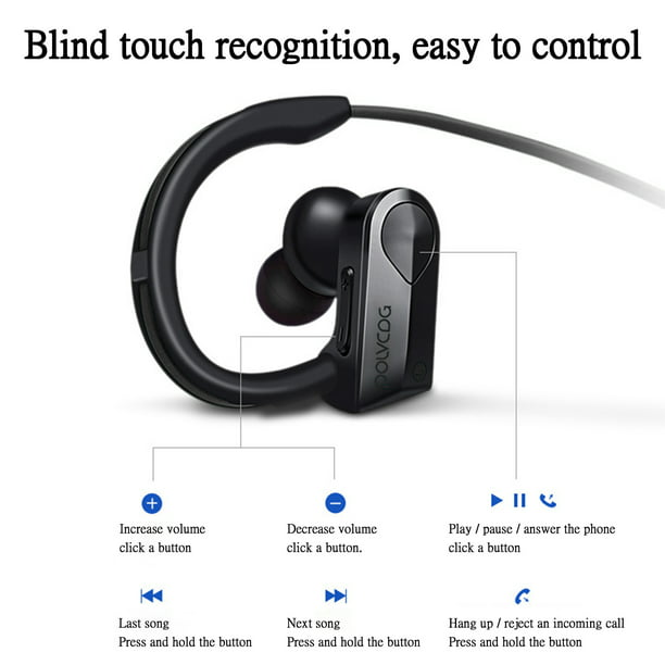 Auriculares de oreja abierta inalámbricos Bluetooth 【Versión 2022】  Auriculares de conducción ósea para entrenamientos/caminar/trotar,  resistentes al