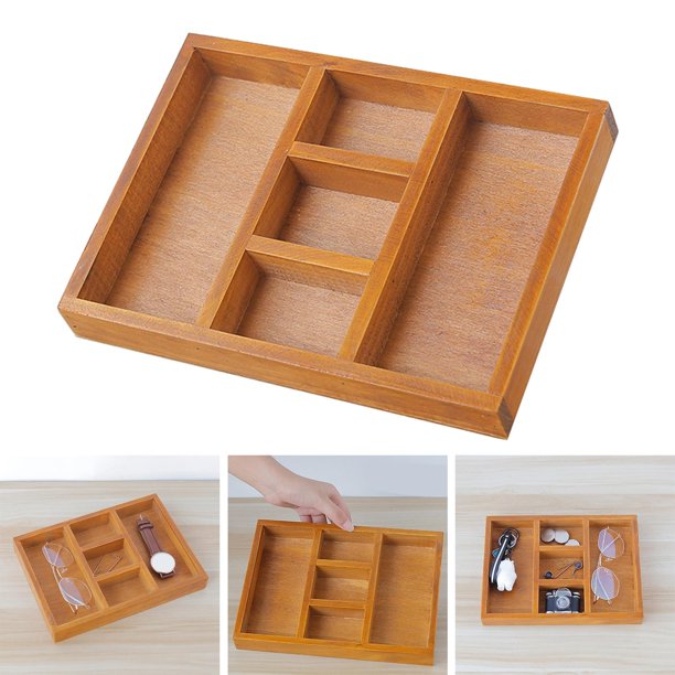 Bandeja Rectangular Madera (Caja de 24 Uds)