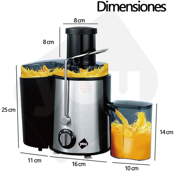 Extractor Jugos Accesorios Multi Uso Comercial TURMIX TU67