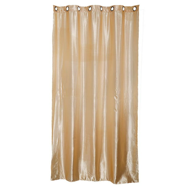 Cortinas gruesa impermeable Luz de bloqueo Patio drapeado con arandela  térmico aislante cortinas para - 52x84in beige Macarena Cortina opaca