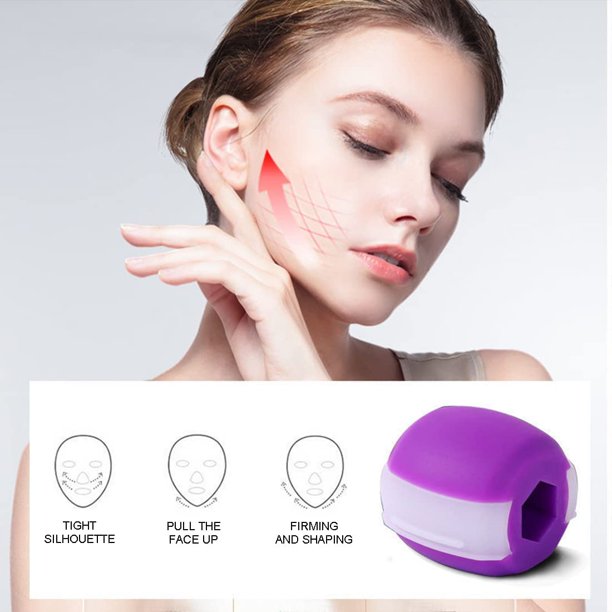 Ejercitador de Mandíbula de Silicona, Entrenador Muscular Facial, Bola de  Ejercicio Jawline (Negro) de Ndcxsfigh