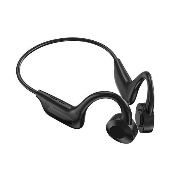 Auriculares deportivos Bluetooth abiertos de conducción ósea - Auriculares  inalámbricos a prueba de sudor para hacer ejercicio y correr, micrófono  incorporado, auriculares inalámbricos que no se co JAMW Sencillez