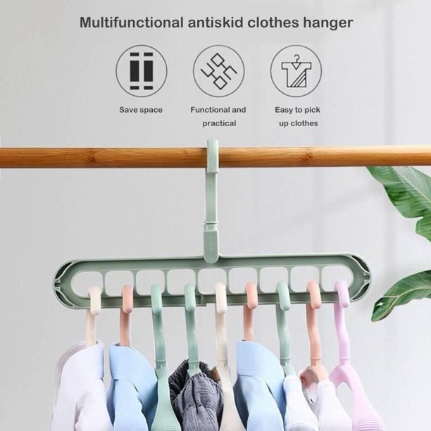 Wdftyju Gancho para colgar ropa, estante para colgar ropa