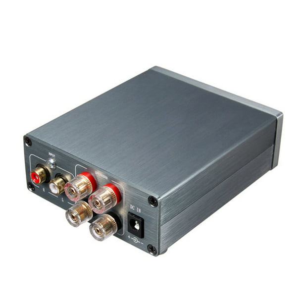 2 canales Amplificador de audio estéreo Mini Hi-Fi profesional amplificador  para altavoces de casa 50 W x 2