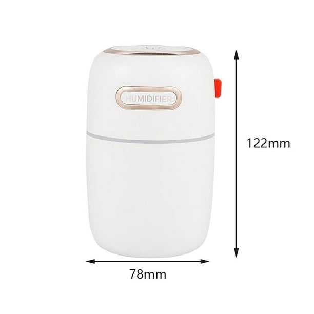 230 ml Humidificador Coche, Humidificador Ultrasónico Silencioso (Carga  USB, Primera , 8 tiempo de t Baoblaze Humidificador de habitación de coche