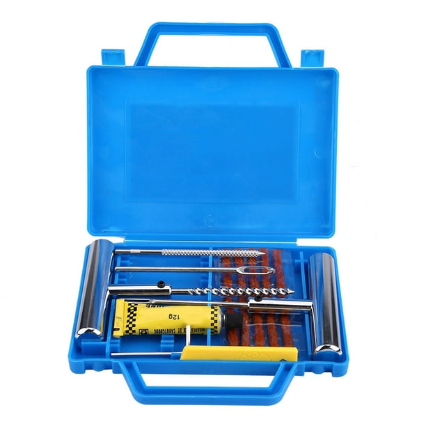 Kit de herramientas de reparación rápida para pinchazos de neumáticos de  coche, 11 Uds. Jadeshay A