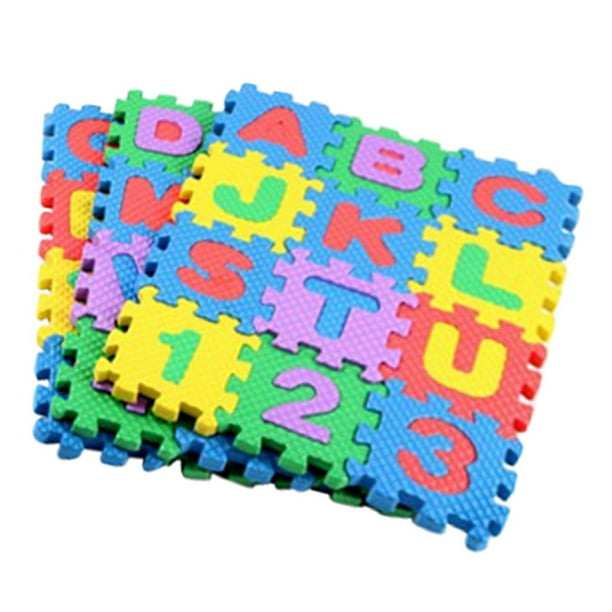  Alfombra de juegos de espuma para niños y bebés, alfombrilla de  juego para niños y bebés, esteras de espuma para jugar (color: A, tamaño:  23.6 x 23.6 x 0.5 in) : Bebés