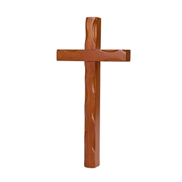 Roman Giftware Inc., Colección Cruces Religiosas, Crucifijo de pared de  madera de 10 pulgadas de alto, religioso, inspirador, duradero (5 x 1 x 10)